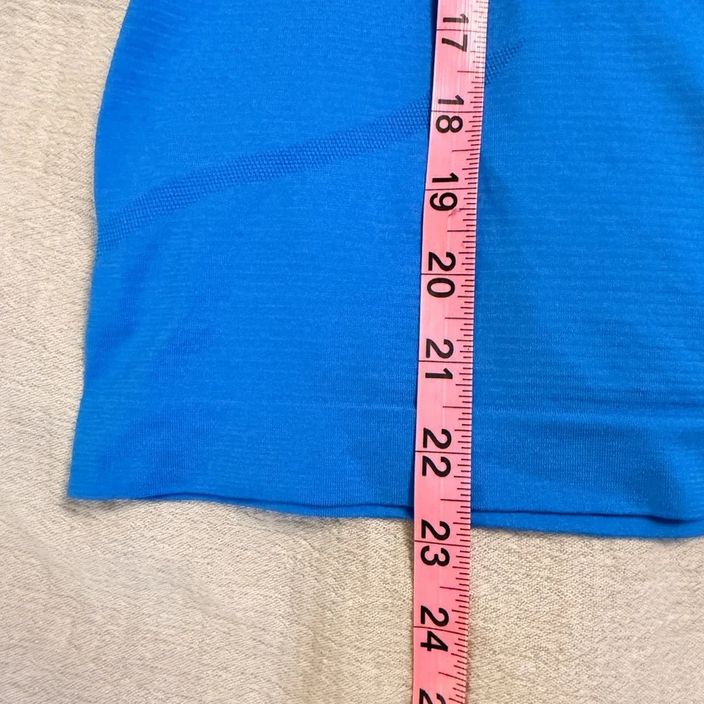 EUC size 8 Blue Swiftly 2.0 Tank Top - Picture 5 of 6